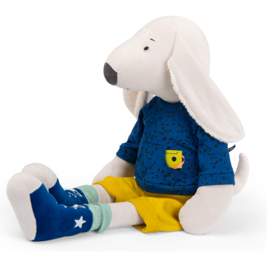 Peluche Chien Pilou géant Puce & Pilou - Puce & Pilou - Moulin Roty