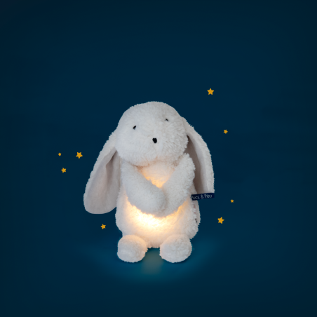 Lapin lumineux Puce & Pilou - Puce & Pilou - Moulin Roty