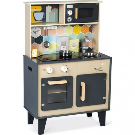 Cuisine en bois pour enfant Mosaïc - Janod