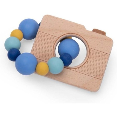 Hochet anneau de dentition appareil photo Puce & Pilou - Puce & Pilou - Moulin Roty