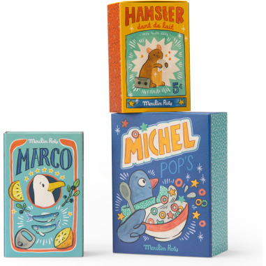 Hamster dent de lait Puce & Pilou - Puce & Pilou - Moulin Roty