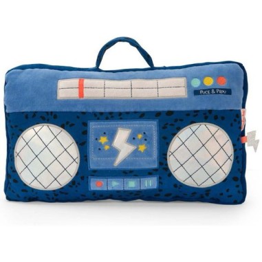 Coussin radio Puce & Pilou - Puce & Pilou - Moulin Roty