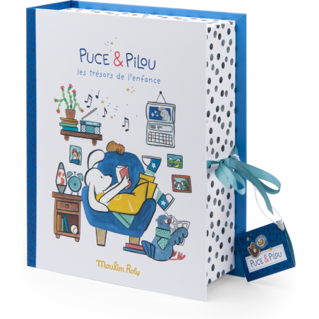Coffret naissance Puce & Pilou - Puce & Pilou - Moulin Roty