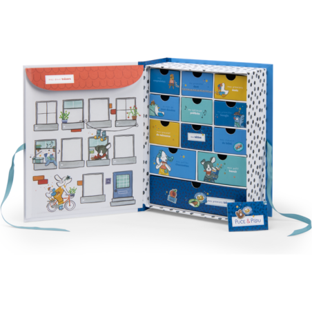 Coffret naissance Puce & Pilou - Puce & Pilou - Moulin Roty