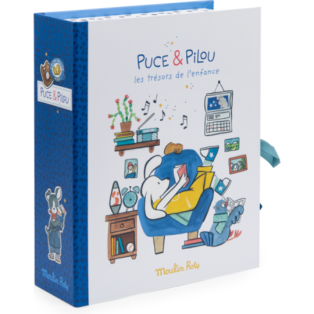 Coffret naissance Puce & Pilou - Puce & Pilou - Moulin Roty