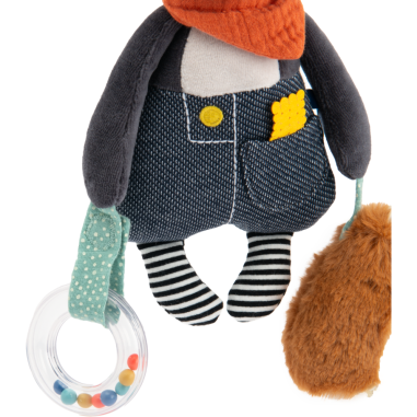 Chien Puce d'activités à suspendre Puce & Pilou - Puce & Pilou - Moulin Roty