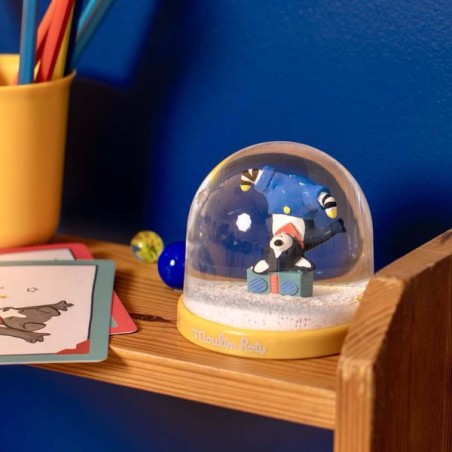 Boule à neige Puce & Pilou - Décoration - Puce & Pilou - Moulin Roty