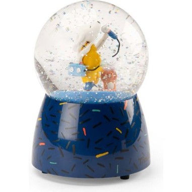 Boule à neige musicale Puce & Pilou - Puce & Pilou - Moulin Roty