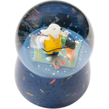 Boule à neige musicale Puce & Pilou - Puce & Pilou - Moulin Roty