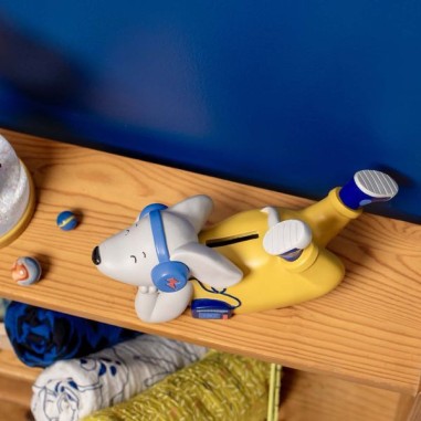 Tirelire chien Puce & Pilou - Puce & Pilou - Moulin Roty