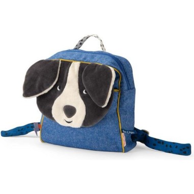 Sac à dos Puce bleu Puce & Pilou - Puce & Pilou - Moulin Roty