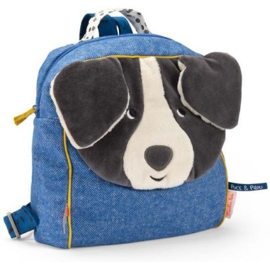 Sac à dos Puce bleu Puce & Pilou - Puce & Pilou - Moulin Roty