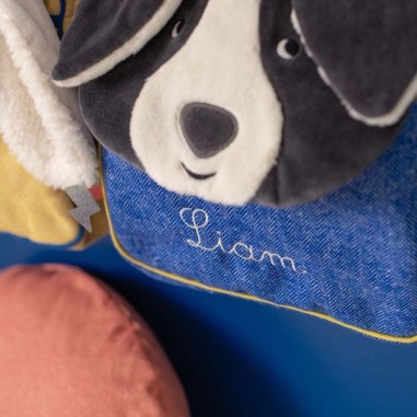 Sac à dos Puce bleu Puce & Pilou - Puce & Pilou - Moulin Roty