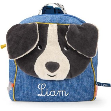 Sac à dos Puce bleu Puce & Pilou - Puce & Pilou - Moulin Roty