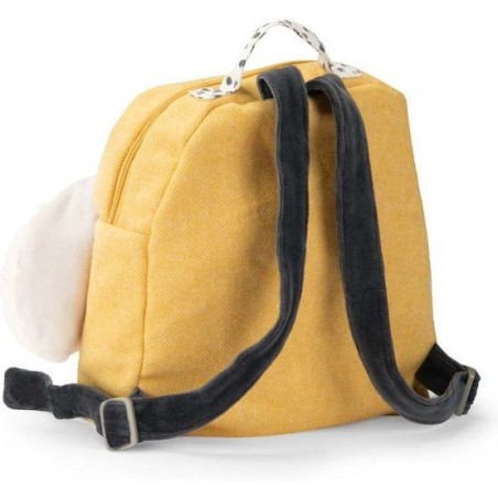 Sac à dos Pilou jaune Puce & Pilou - Puce & Pilou - Moulin Roty