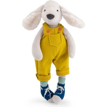 Poupée chien Pilou jaune Puce & Pilou - Puce & Pilou - Moulin Roty