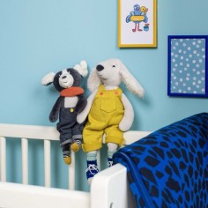 Poupée chien Pilou jaune Puce & Pilou - Puce & Pilou - Moulin Roty 2