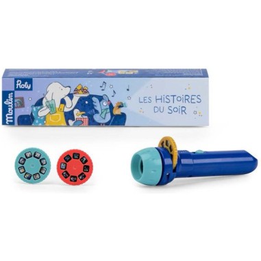 Lampe à histoires Puce & Pilou - Puce & Pilou - Moulin Roty