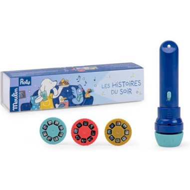 Lampe à histoires Puce & Pilou - Puce & Pilou - Moulin Roty