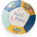 Balle souple Puce & Pilou - Moulin Roty