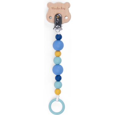 Attache-tétine hamster Puce & Pilou - Puce & Pilou - Moulin Roty