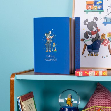 Livre de naissance Puce & Pilou - Puce & Pilou - Moulin Roty
