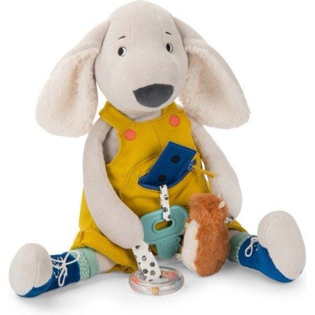 Grand chien Pilou d'activités Puce & Pilou - Puce & Pilou - Moulin Roty