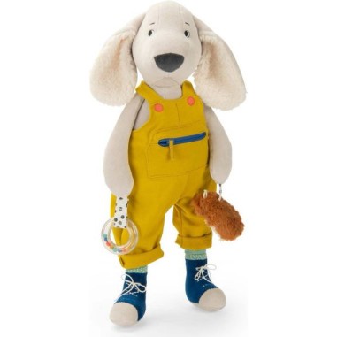 Grand chien Pilou d'activités Puce & Pilou - Puce & Pilou - Moulin Roty