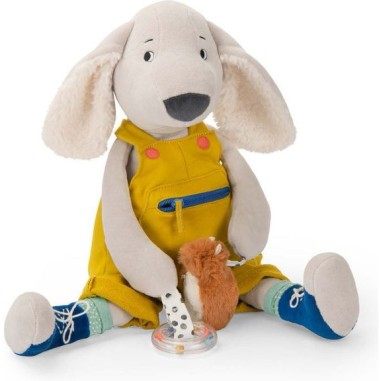 Grand chien Pilou d'activités Puce & Pilou - Puce & Pilou - Moulin Roty