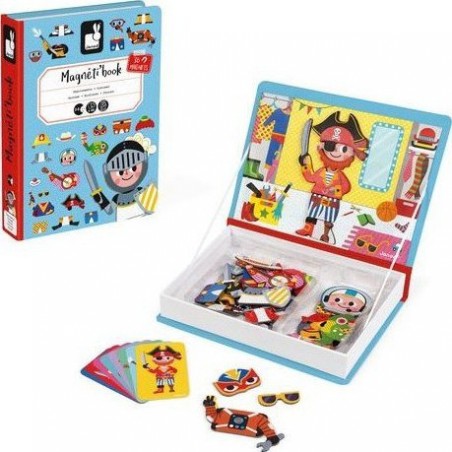 Jeu magnétique Magnetibook Déguisements Garçons
