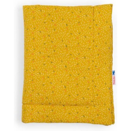 Plaid jaune Puce & Pilou - Puériculture - Puce & Pilou - Moulin Roty