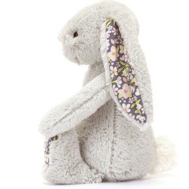 Jellycat Peluche Blossom Silver Bunny 'Bloom' 18cm