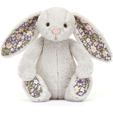 Jellycat Peluche Blossom Silver Bunny 'Bloom' 18cm