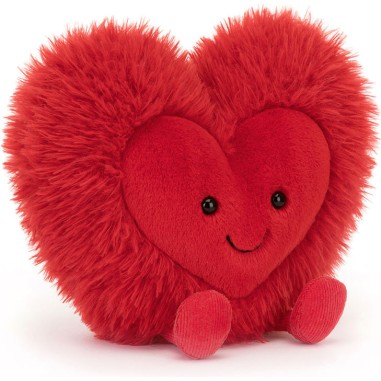 Peluche Amuseables Beatie Heart 24cm - Jellycat