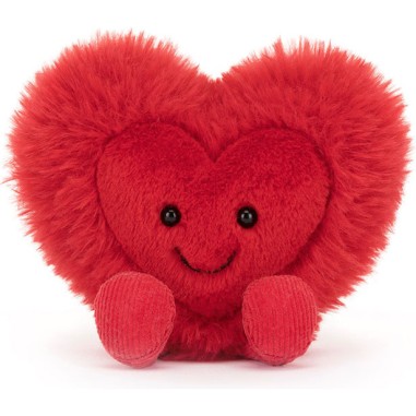 Jellycat Peluche Amuseables Beatie Heart 12cm