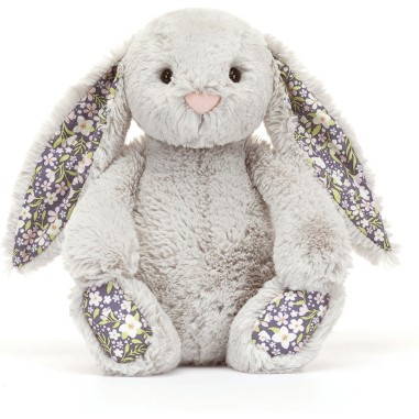 Jellycat Peluche Blossom Silver Bunny 'Bloom' 31cm