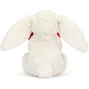 Petite peluche Lapin coeur rouge - Jellycat