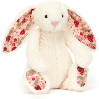 Peluche Blossom Cream Bunny 'Berry' 18cm - Jellycat