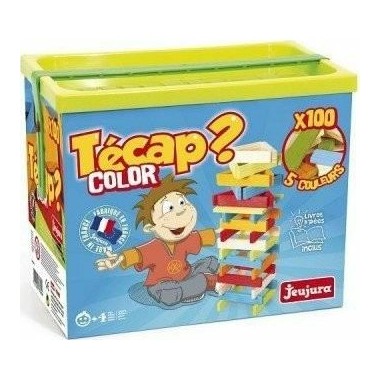 Jeu de construction - 100 pièces en bois - Jeujura