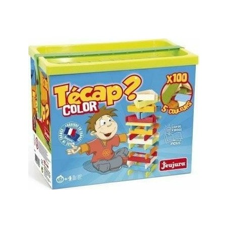 Jeu de construction - 100 pièces en bois - Jeujura