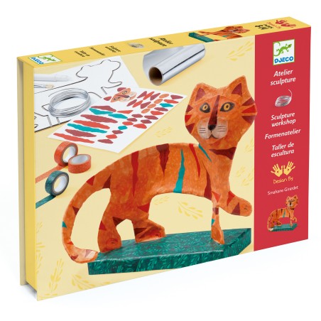 Atelier sculpture : le tigre - Djeco