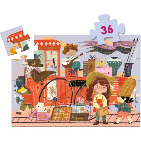 Le voyage de Mia - 36 pcs - Djeco