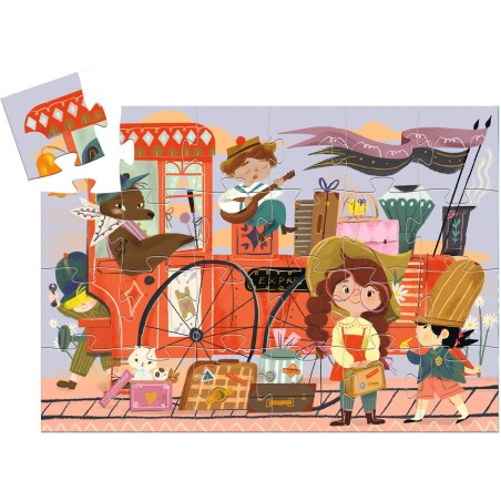 Le voyage de Mia - 36 pcs - Djeco