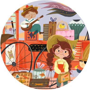 Le voyage de Mia - 36 pcs - Djeco