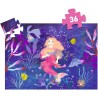 Puzzle Ella la sirène 36 pièces - Djeco