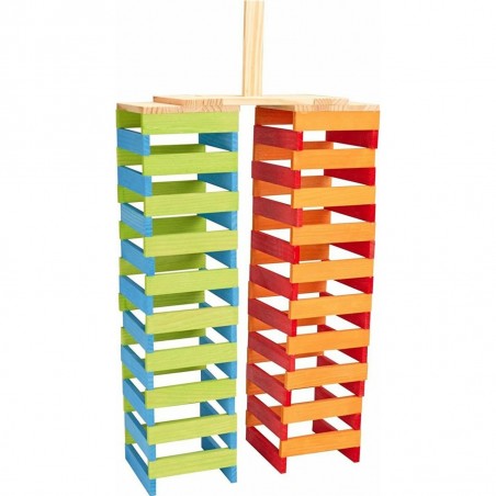 Jeu de construction - 500 pièces en bois - Jeujura