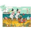 Puzzle silhouette Ollie le dalmatien - Djeco