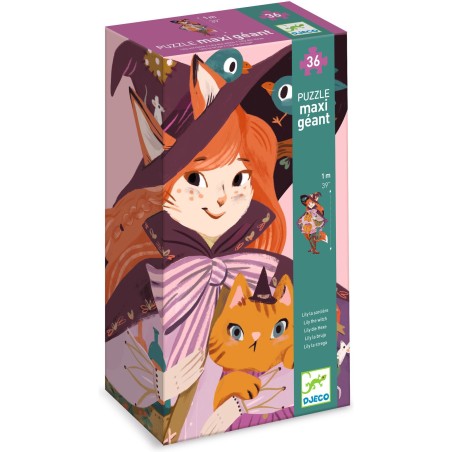 Lily la sorcière - 36 pcs + 1 miniature - Djeco