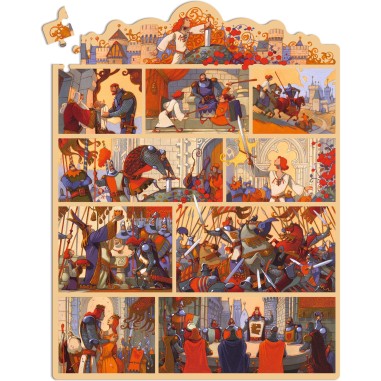 Puzzle Le Roi Arthur - Djeco