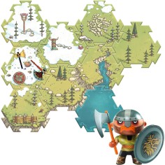 Puzzl’Up Alric Barbarious - 15 pcs - Djeco